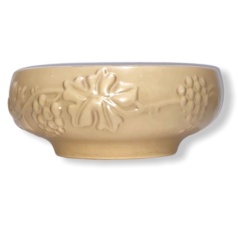 VTG 1940s-50s • Haeger • Grapes & Leaves Pedestal Bowl